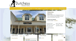 Desktop Screenshot of dutchessanimalclinic.com